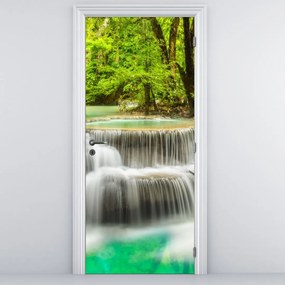Fototapet pentru ușă - Cascadele (95x205cm)