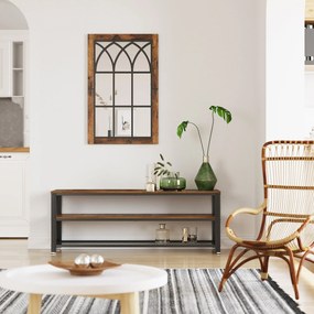 Comoda TV TAYLOR 140x40 cm, maro rustic