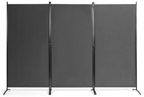 Paravan despartitor mobil 260x180cm, gri