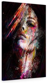 Tablou canvas Grafity Color Girl 120x80 cm