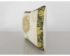 Față de pernă cu amestec din bumbac Vitaus Zakaro Uno, 43 x 43 cm