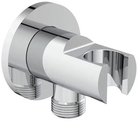 Cot de iesire dus cu suport Ideal Standard Multisuite crom lucios
