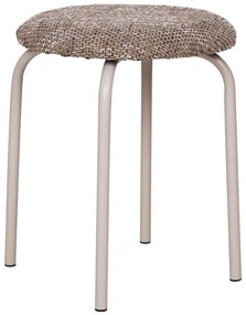 Scaun Asmara, amestec maro 43x43 cm