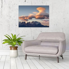Tablou pe sticlă - Cerul magic (70x50 cm)