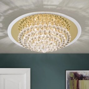 Plafoniera eleganta cristal K9 diam. 62cm Gloria DLU 2378/9/62 gold OR