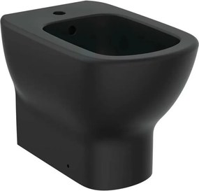 Bideu pe pardoseala negru mat Ideal Standard Tesi back-to-wall