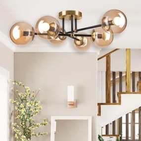 Lustră aplicată MALENA 6xE14/5W/230V