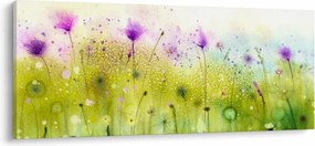 Tablou - Flori de luncă (120x50 cm)