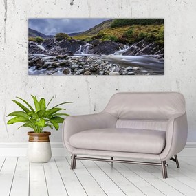 Tablou - Apă curgătoare (120x50 cm)