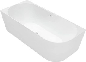 Cadă de colț acrilică Bellanto Slim 170 Stânga