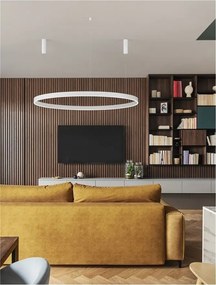 Lustra LED XXL dimabila design circular MOTIF CCT 150cm