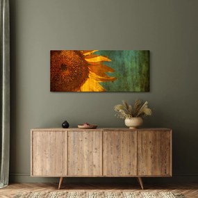 Tablou - Floarea soarelui (120x50 cm)