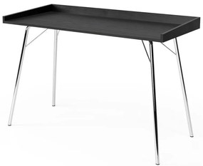 Birou cu blat negru 52x115 cm Rayburn - Woodman