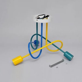 Lustr LED pentru copii OXFORD 3xE27/15W/230V montat pe tavan