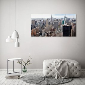 Tablou pe sticlă acrilică New york