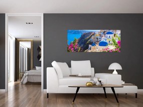 Tablou - Santorini, Grecia (120x50 cm)