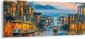 Tablou - Telecabină, San Francisco (120x50 cm)