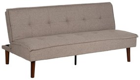 Canapea grej extensibilă cu tapițerie din chenille 181 cm – Ixia