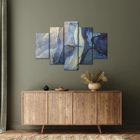 Tablou - Abstracție cu cerneală cu alcool (150x105 cm)