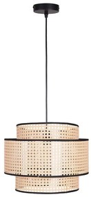 Lustră pe cablu TAKARA 1xE27/20W/230V d. 40 cm bej