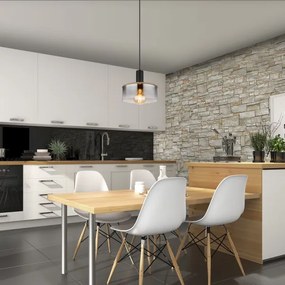 Lustră pe cablu CLASSIS 1xE27/15W/230V Globo 15551H2