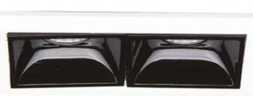 Corp incastrabil cu 2 spoturi LED Lika fi trim 06W 4000K