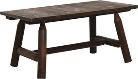 vidaXL Măsuță de cafea, 90x50x41 cm, lemn masiv de molid