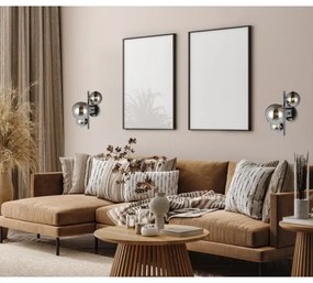 Aplică CANELLO 3xG9/5W/230V negru ITALUX WL-406007-3A-BCR