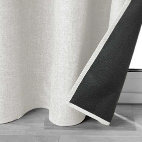 Draperie crem antifonică 140x260 cm Jupiter – douceur d'intérieur