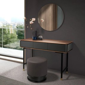 Taburete deosebit design LUX Grey-Black