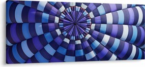 Tablou cu structura balonului zburător (120x50 cm)
