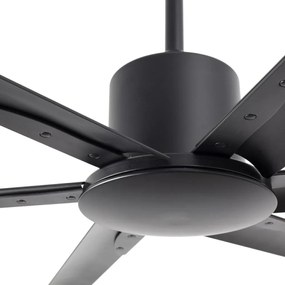 Ventilator XL cu telecomanda ANDROS negru