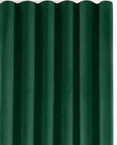 Draperie verde dimout (semi-opacă) din catifea 200x270 cm Velto – Filumi