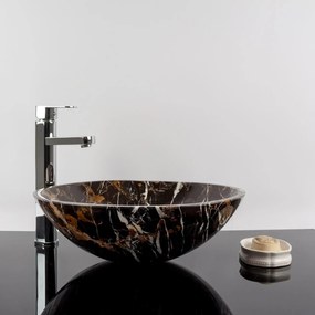 Chiuveta Matia marmura Portoro Gold 42 x 14 cm