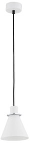 Pendul modern design retro Beverly alb/crom