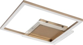 Rabalux 71487 -LED Plafonieră OTTAVIA LED/24W/230V 3000K 37,5x37,5cm auriu