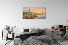 Tablouri canvas Germania Sunrise River