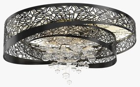 Lustra LED aplicata moderna diametru 100cm, design LUX GLORY 05-CH