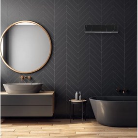 Aplică LED PIERCE LED/12W/230V 30 cm negru