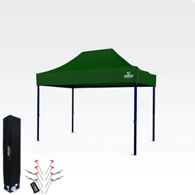 Pavilion de grădină 2x3m - fara 3 pereti - Verde