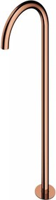 Pipa cada freestanding Omnires Y finisaj cupru