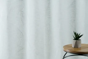 Perdea Mendola Interior, California, 140x260 cm, poliester, verde menta