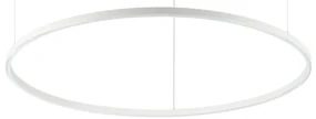 Lustra LED suspendata design slim Oracle d090 round 3000k dali alb