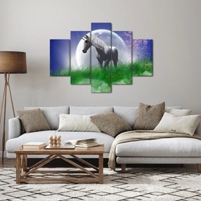 Tablou cu unicorn (150x105 cm)