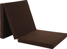Saltea pliabilă, spumă, 65x180, maro, LEVI 65