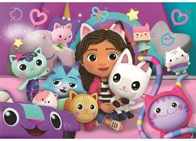 Gabby&#039;s Dollhouse Surrounded Puzzle Clementoni 60 de piese