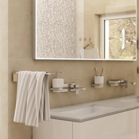 Suport de perete pentru prosoape NIMCO MA 29097-26 MAYA 37 cm crom lucios