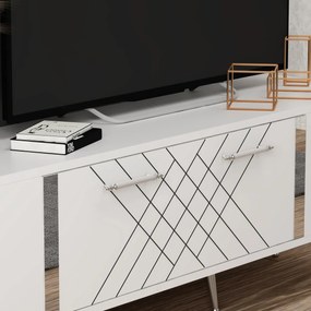 Măsuță pentru televizor Detas White