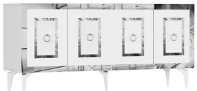 Dulap Karya White and Silver