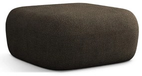 Taburet maro cu tapițerie din țesătură bouclé Jenny – Micadoni Home